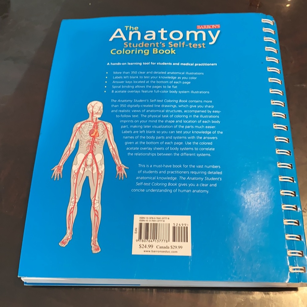 Anatomy practice book - Picture 2 of 13